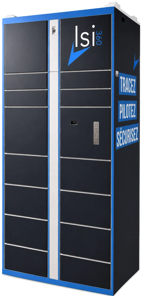Locker Lite IsiLocker: Bluetooth smart locker branded Isitrac 360